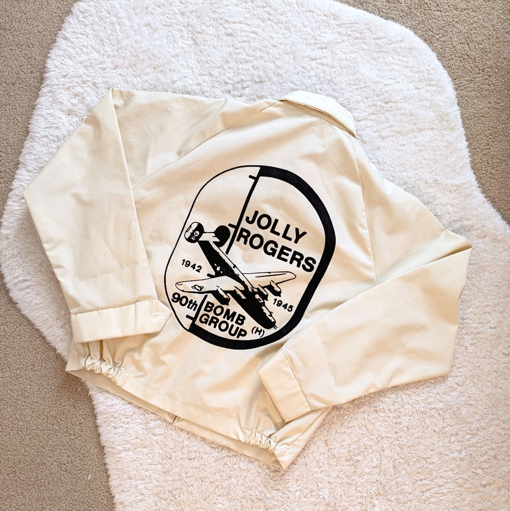 Vintage Jolly Rogers Bomber Jacket